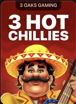 3 Hot Chillies slot in the Biglucky library